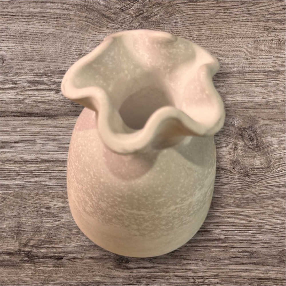 Artisan Cream Ceramic Vase